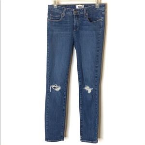 Paige Kylie Crop Skinny Jeans Size 28